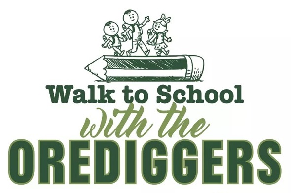 Graphic explaining walk to School Day