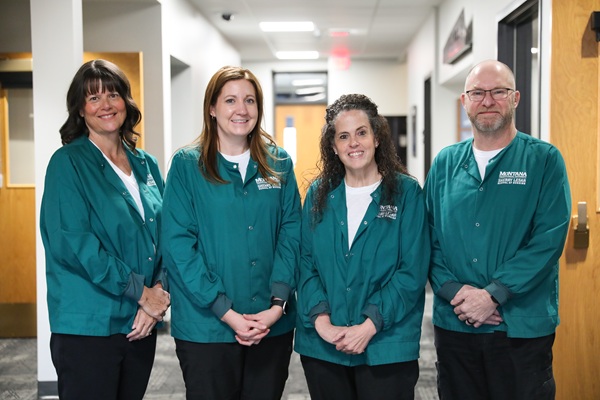 !Four nursing instructors