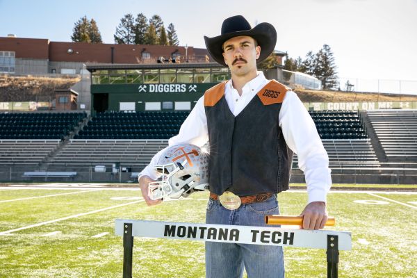 !Justus Peterson poses for a photo