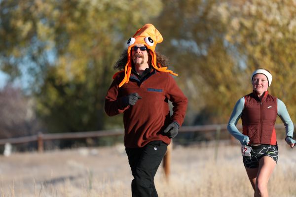!A sweet race participant in a costume